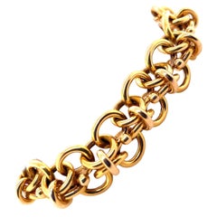 Retro French 18 Karat Gold Bracelet
