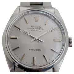 Mens Rolex Oyster Precision 5500 Air King Automatic 1960s Vintage RJC106