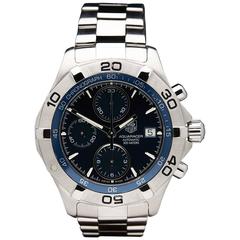 Tag Heuer Stainless Steel Aquaracer Automatic Wristwatch