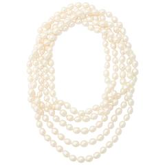 Continuous Pearl Necklace