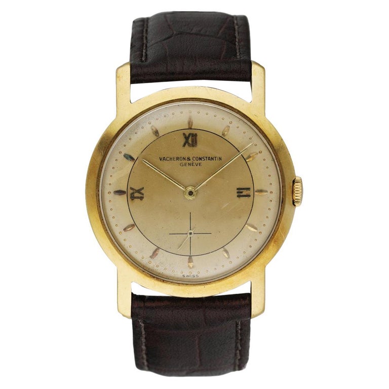 Vacheron and Constantin 18K Yellow Gold Ref. 4993 For Sale at 1stDibs