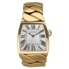 Cartier La Dona 2836 18K yellow Gold Ladies Watch Box & Papers