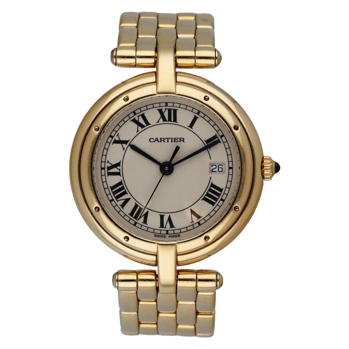 Cartier Cougar Panthere 18K Yellow Gold Ladies Watch