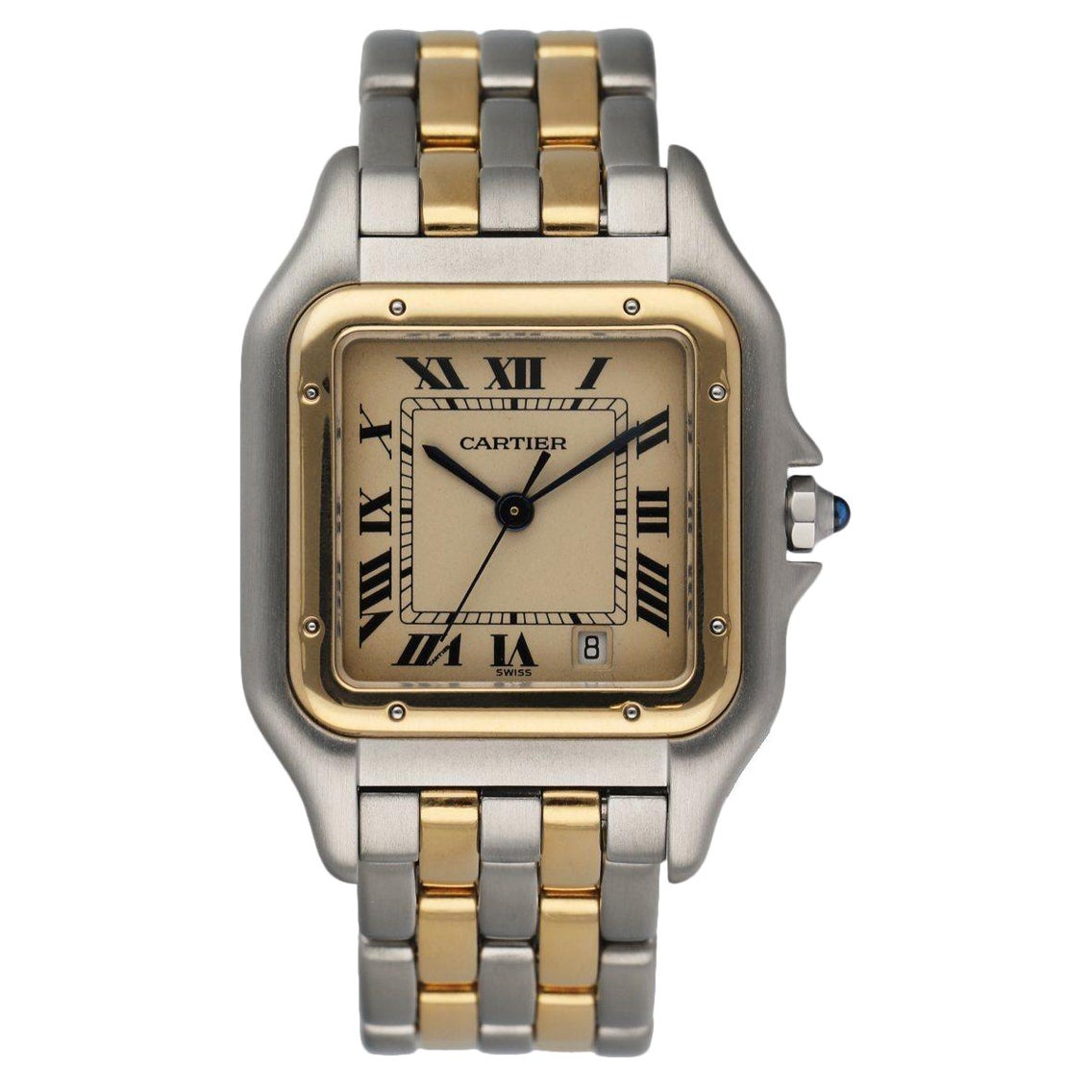 Cartier Panthere 187949C Two Row Midsize Ladies Watch