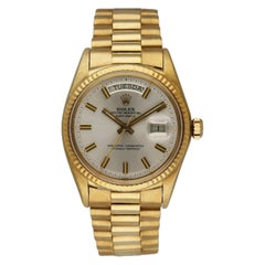 Rolex Montre pour homme Day Date 1803 en or jaune 18 carats