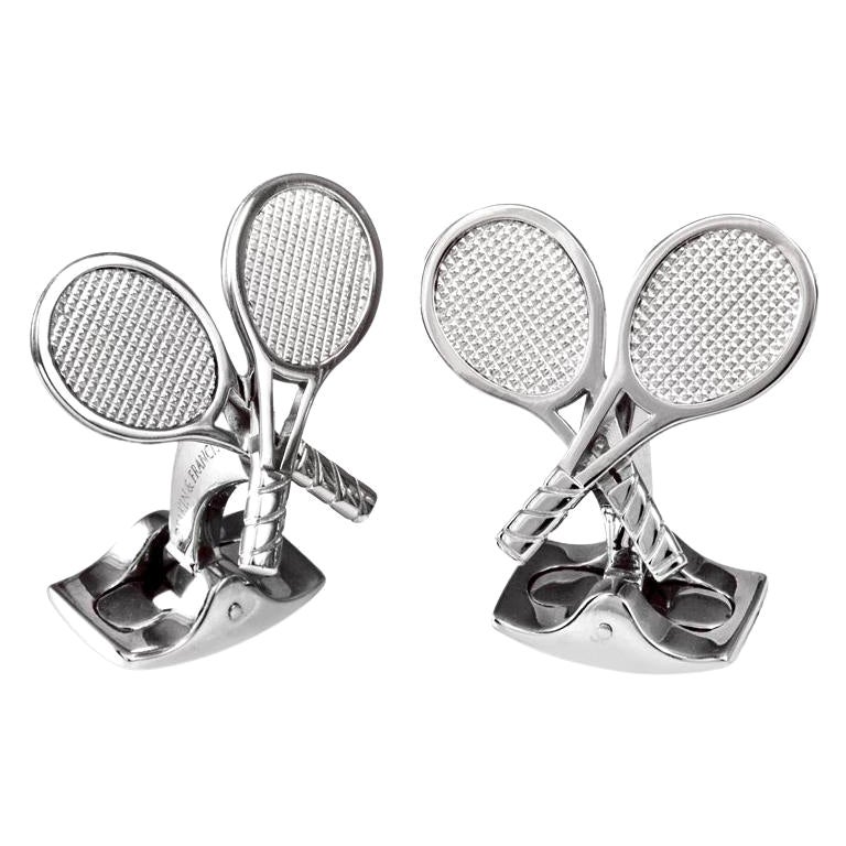 Cufflinks - Tennis Racket