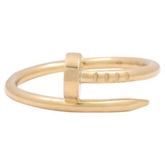 Used Cartier Juste un Clou Yellow Gold Ring, Small Model