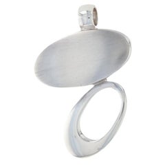Bastian Inverun Oval Pendant, Sterling Silver Modern