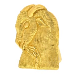 David Webb, gioielli fermasoldi in oro giallo 18 carati