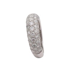 Cartier 'Mimi Star' White Gold Diamond Ring