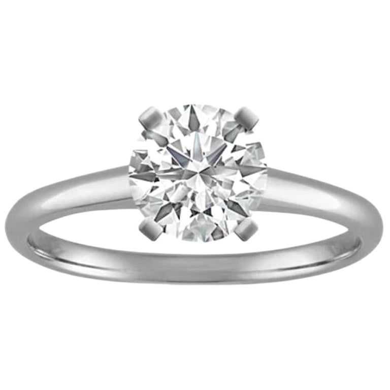 2.36 Carat GIA IVS2 Edwardian Style Diamond Engagement Ring at 1stDibs