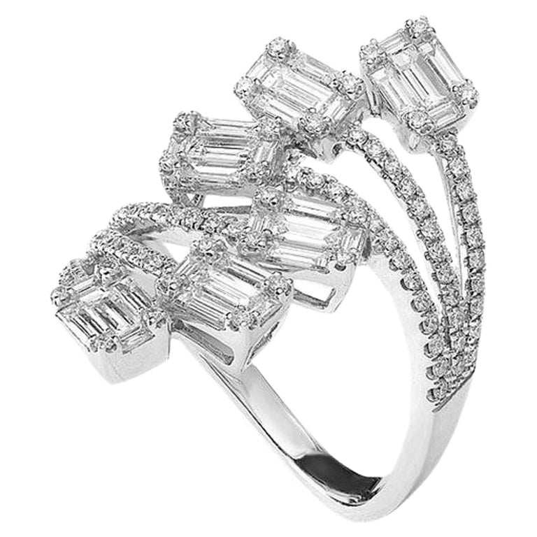 0.33Ct Diamond Dress Ring In 9ct White Gold main image 0