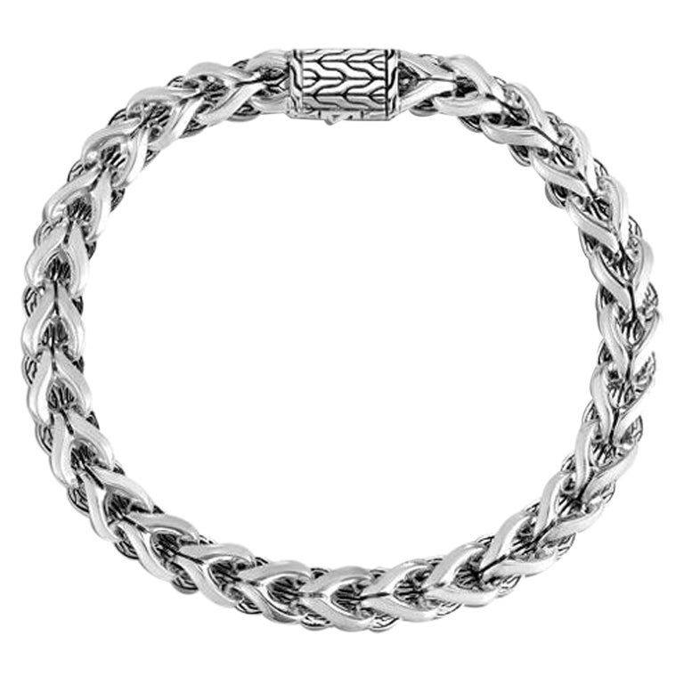 John Hardy Asli Sterling Silver Ladies Bracelet BB90371XM For Sale