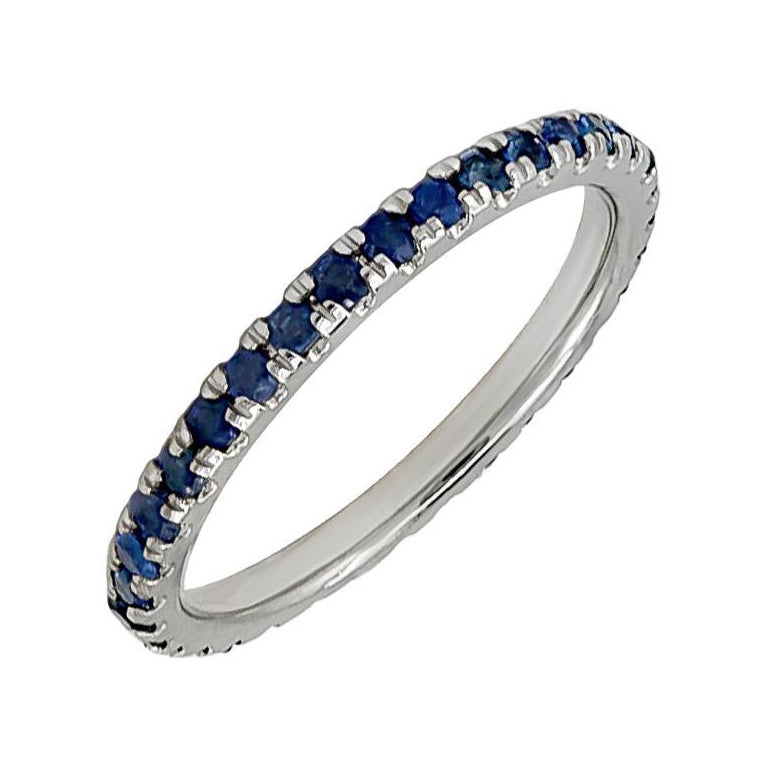 Sapphire Band, 18K For Sale