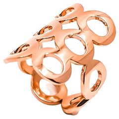 Geometric Ring in 18kt Rose Gold by Mohamad Kamra