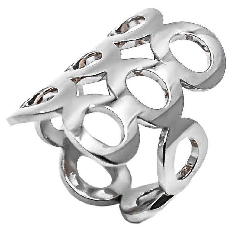 For Sale:  Geometric Ring in Platinum by Mohamad Kamra