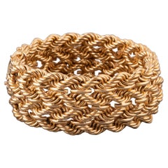 Pulsera francesa de oro, hacia 1950
