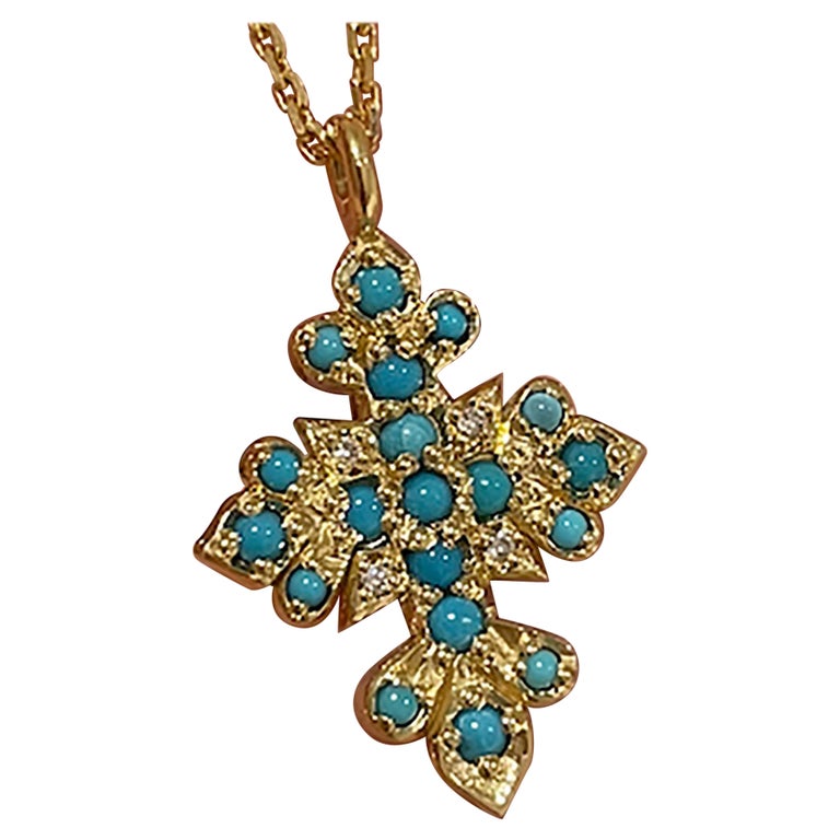 Royal 10k Yellow Gold Blue Sapphire and Diamond Tiara Charm Crown Pendant Necklace Royal 10k Yellow Gold Blue Sapphire and Diamond Tiara Charm Crown Pendant Necklace