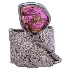 Exclusive 925 Sterling Silver Sarie Pink Tourmaline Ring by German Kabirski