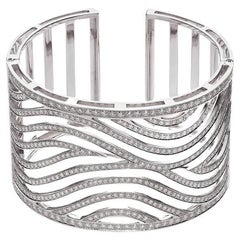 Bracelet vagues de diamants