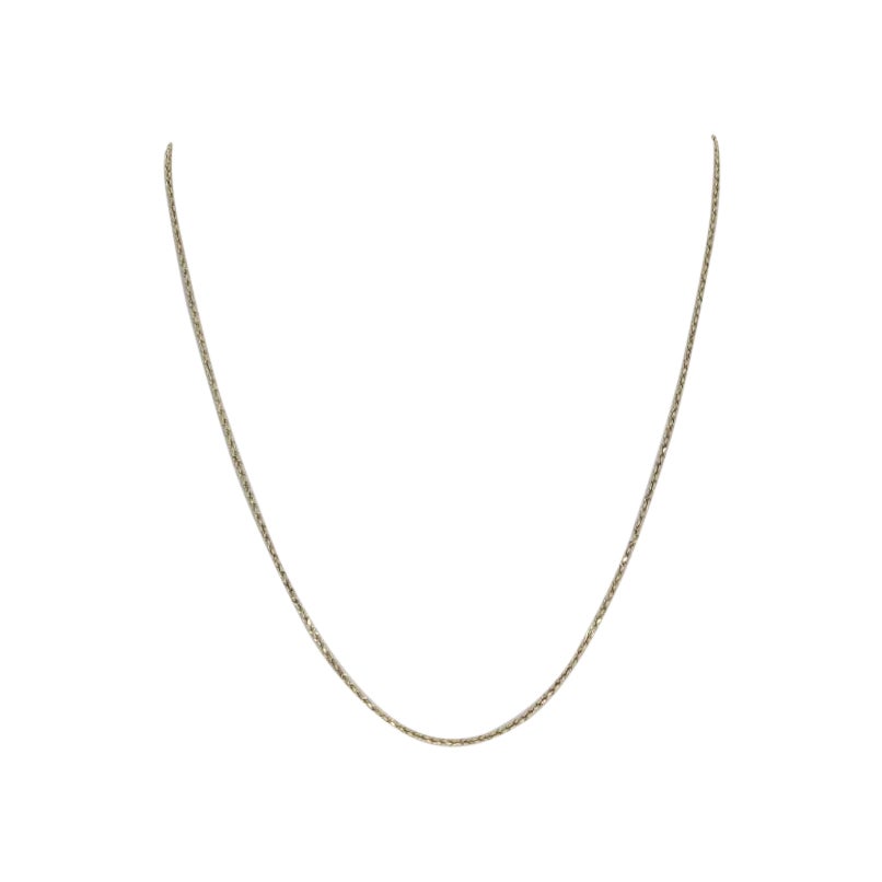 Yellow Gold Diamond Cut Rope Chain Necklace, 10k & 14k