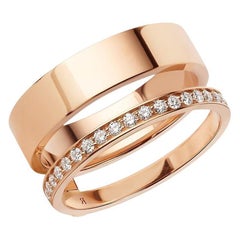 Repossi Bague Berbere en or rose et diamants