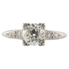 GIA Certified 1.08 Carat Diamond Engagement Ring