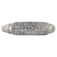 Retro Art Deco Diamond Pave Ring