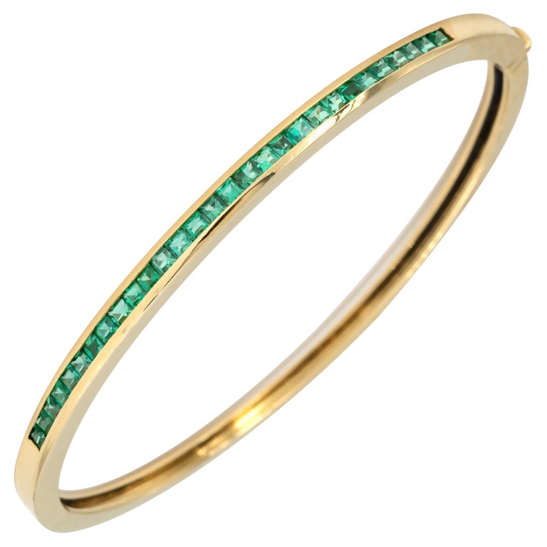 Shweta Creations Diamond Designer Bangle With Cttw Slice Diamond Carats  Emerald Wedding Bangle Latest Trend Jewelry For Women Ideal | lagear.com.ar