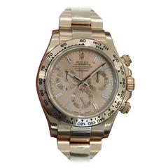 Rolex Rose Gold Diamond Daytona "Everose" Automatic Wristwatch Ref 116505