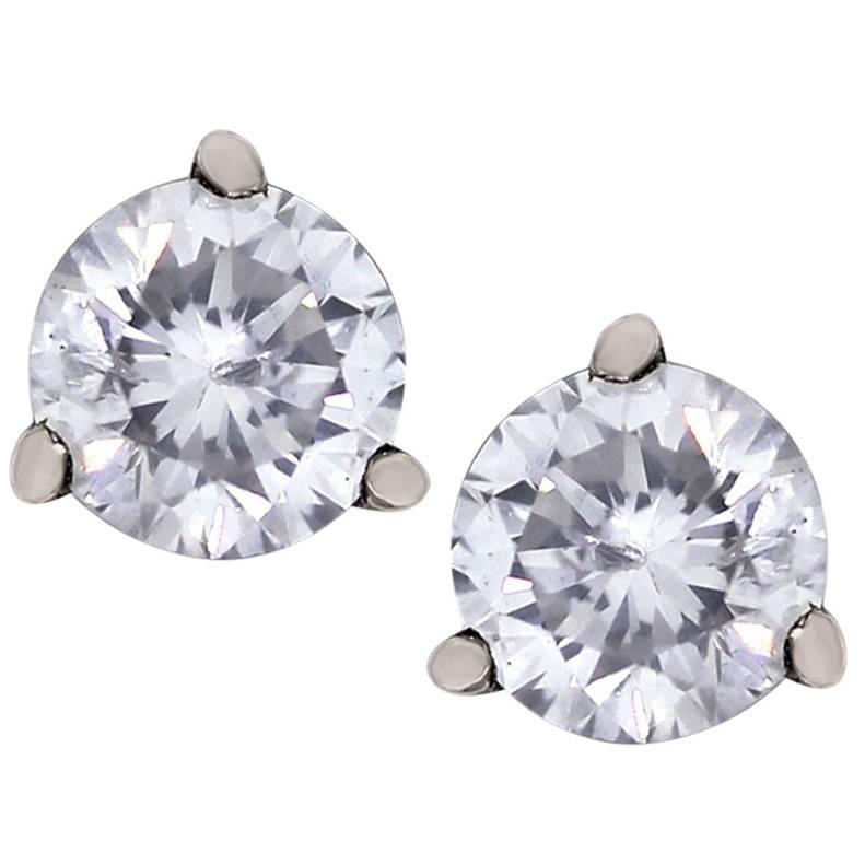  10.38 Carat Diamond Stud Earrings