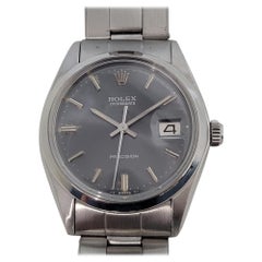Mens Rolex Oysterdate Precision Ref 6694 Hand-Wind 1970s Vintage RJC129