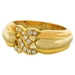 Cartier C De Cartier Trinity Diamond-Set Gold Ring 3