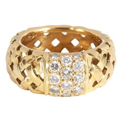 Tiffany & Co. Vannieres Diamond Ring in 18K Yellow Gold 0.65 CTW