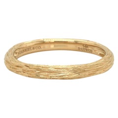 New Gabriel & Co. Textured Band Ring in 14K Yellow Gold