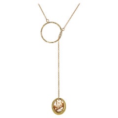 Sloan Yellow Rutilated Quartz Necklace