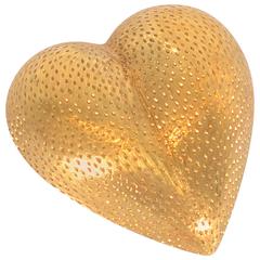 Vintage Tiffany & Co. Gold Heart Brooch