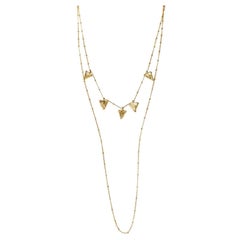 Triode Necklace in Gold