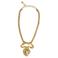 Sea Life Necklace in Gold