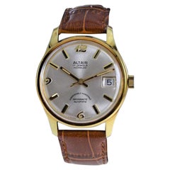 Retro Altair New Old Stock Gold Filled Automatic Wristwatch from 1960's