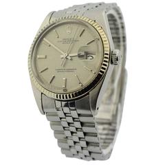 Rolex Stainless Steel Oyster Perpetual Datejust Automatic Wristwatch Ref 1601