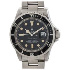 Rolex Stainless Steel Submariner Wristwatch Ref 1680