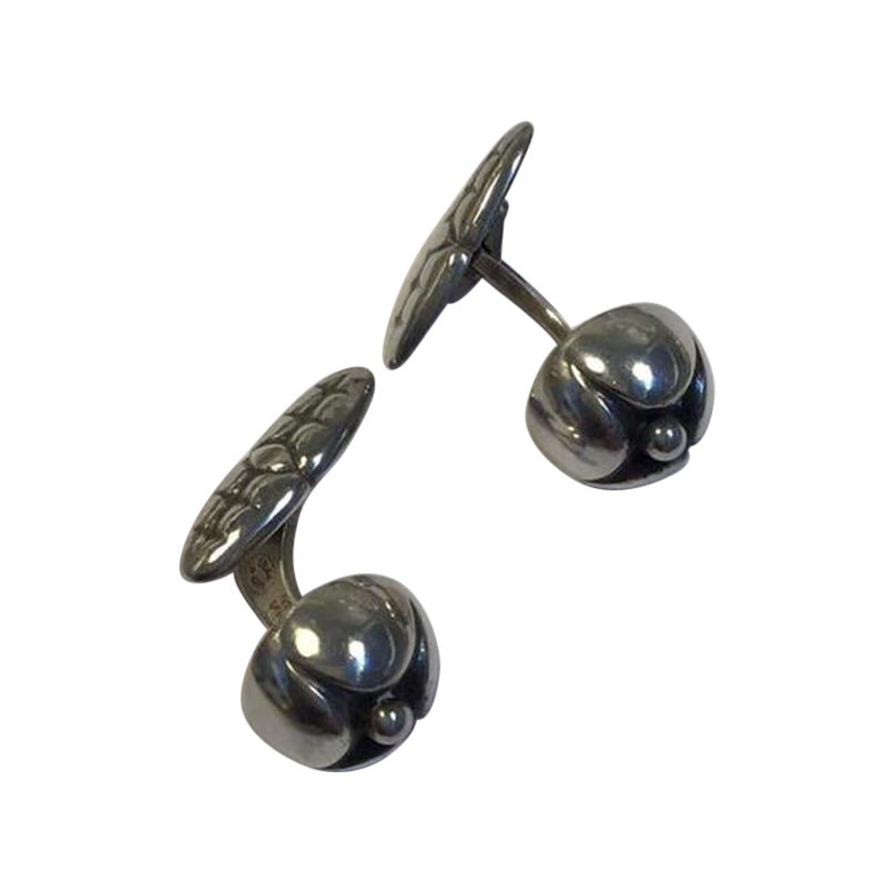 Georg Jensen Sterling Silver Cufflinks No 34