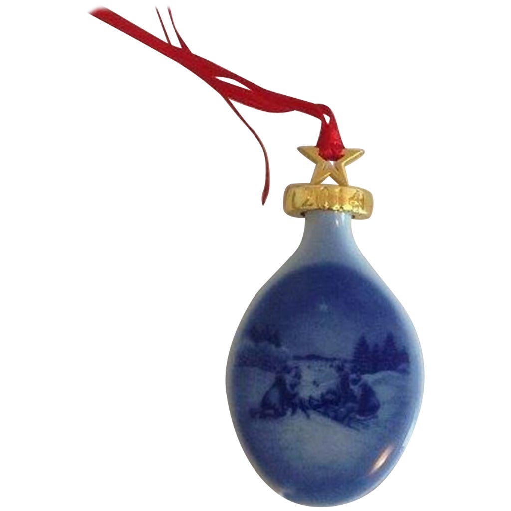 Bing & Grondahl Drop Ornament, 2012 For Sale