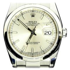 Rolex Stainless Steel DateJust Wristwatch