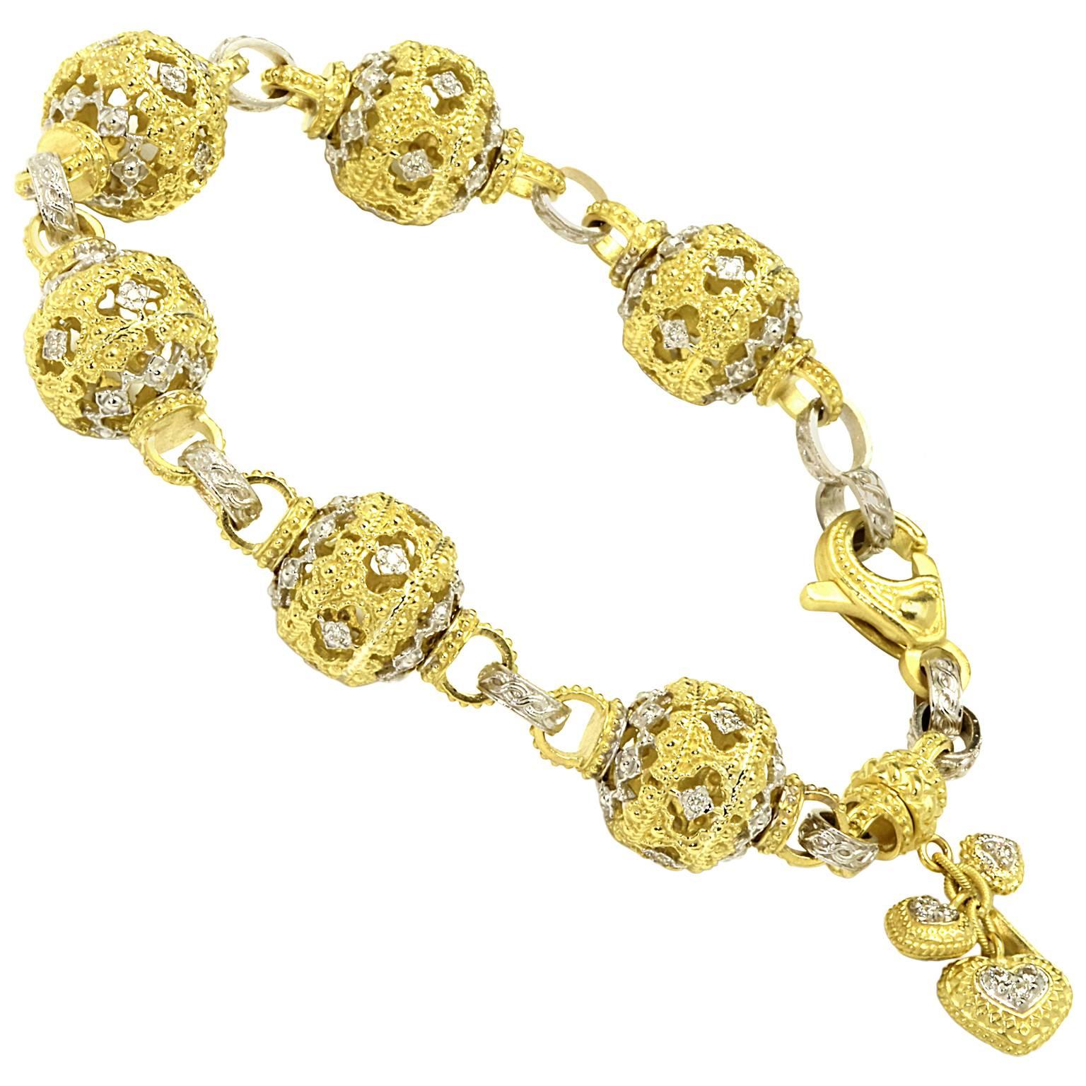 Stambolian Diamond Gold Bracelet