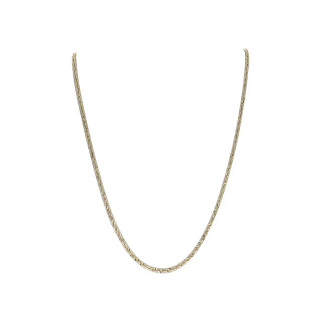 Contemporary Gold 36 Inch Braided Rope Chain Necklace at 1stDibs | 36 ...