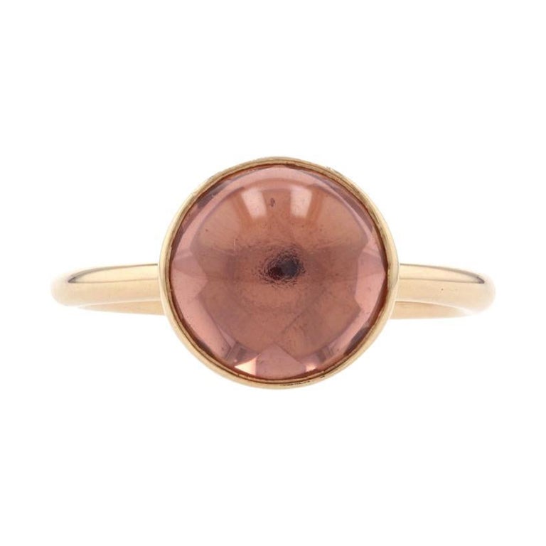 New Authentic Pandora Poetic Droplet Ring, 14k Gold Pink 54 150185NBP For Sale