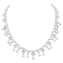 40.00 Carat Multicut Diamond Necklace