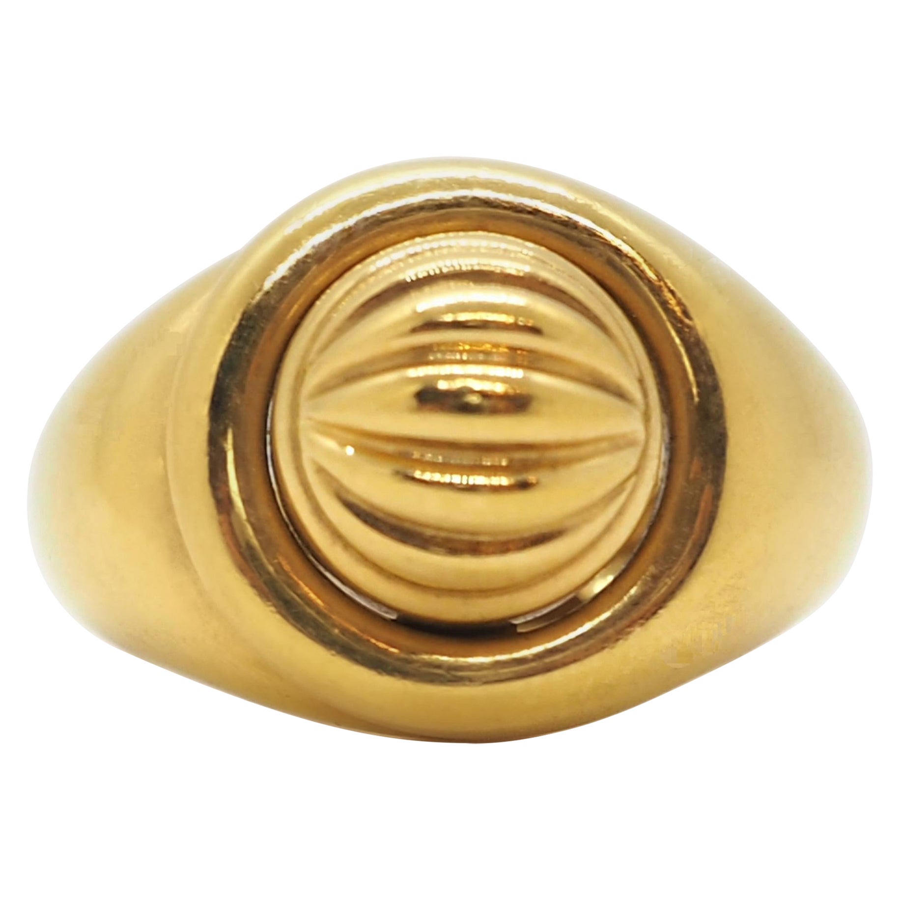 Piaget Vintage-Ring aus 18 Karat Gelbgold